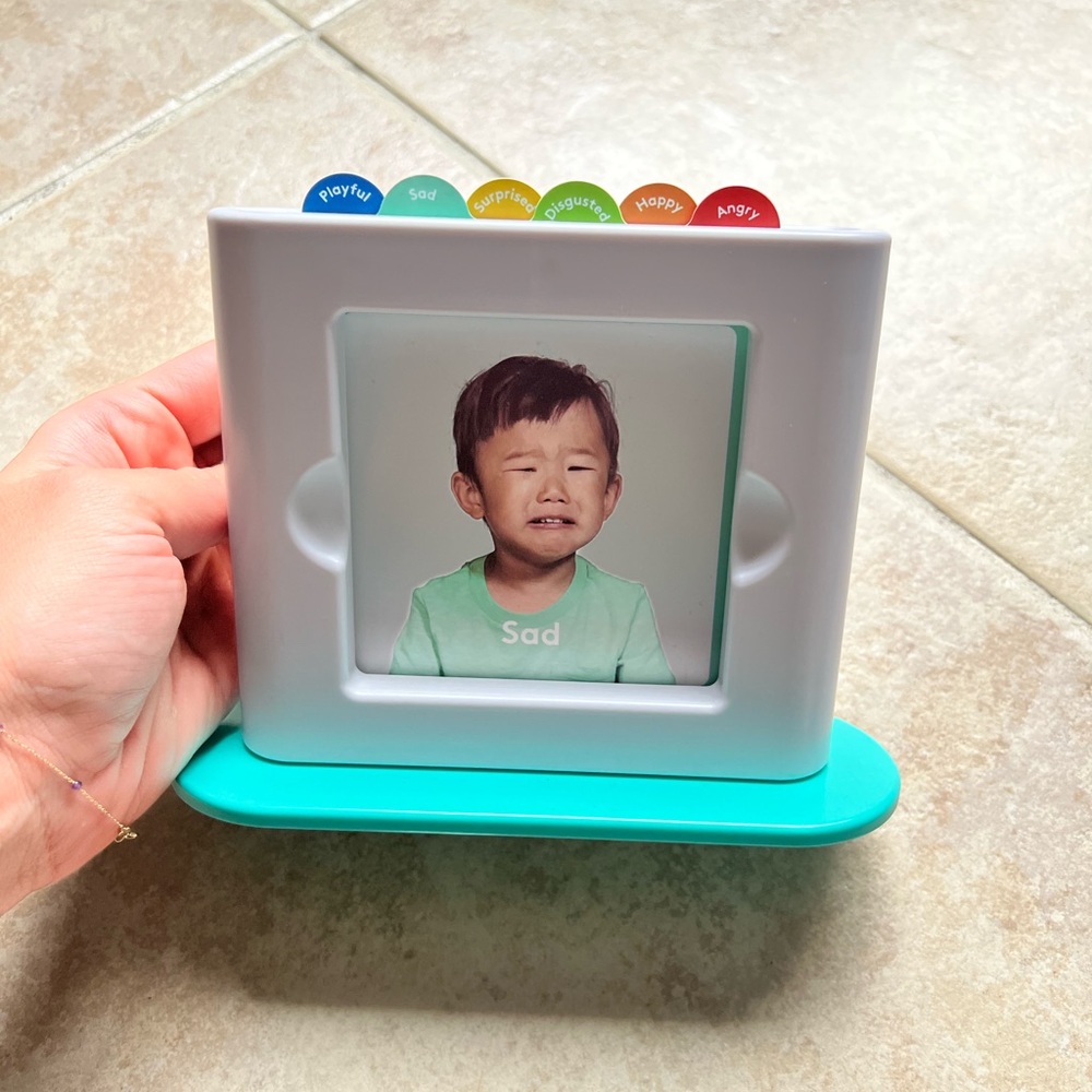 Emotion Learning Toy with Color Tabs